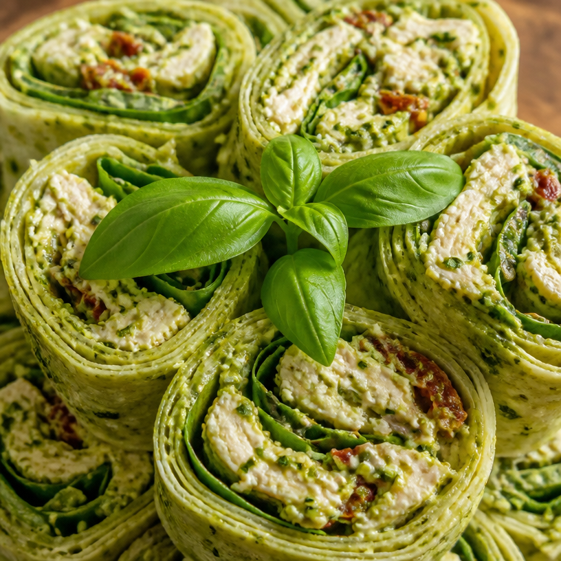 Easy Pesto Chicken Salad