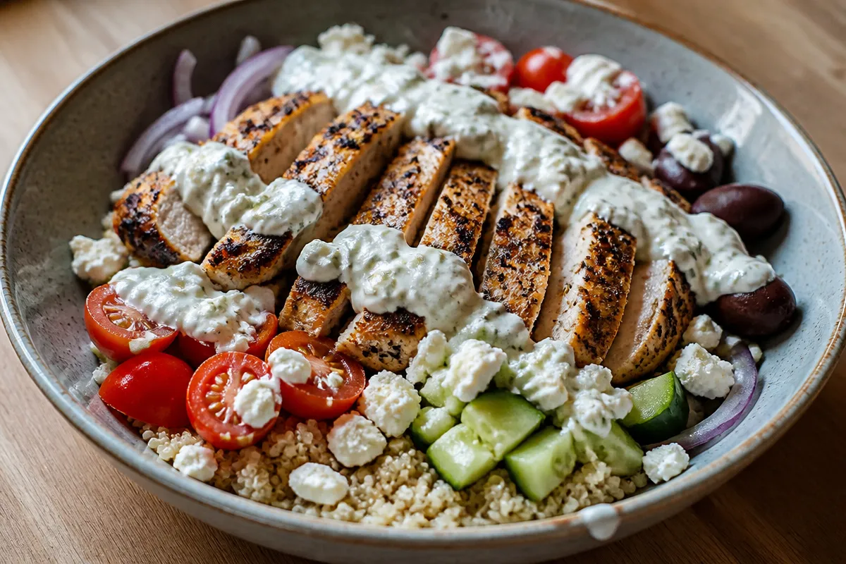 Minute Greek Chicken Bowl