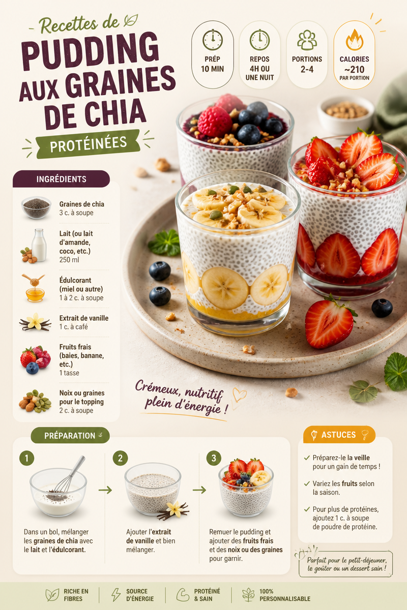Protein Chia Seed Pudding Recipes