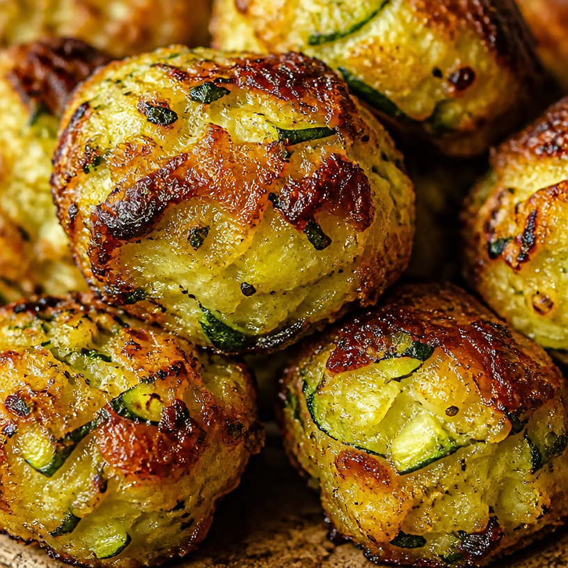 Zucchini Garlic Bites