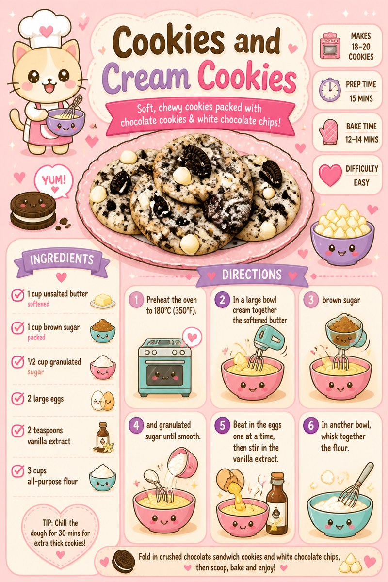 Cookies and Cream Cookies