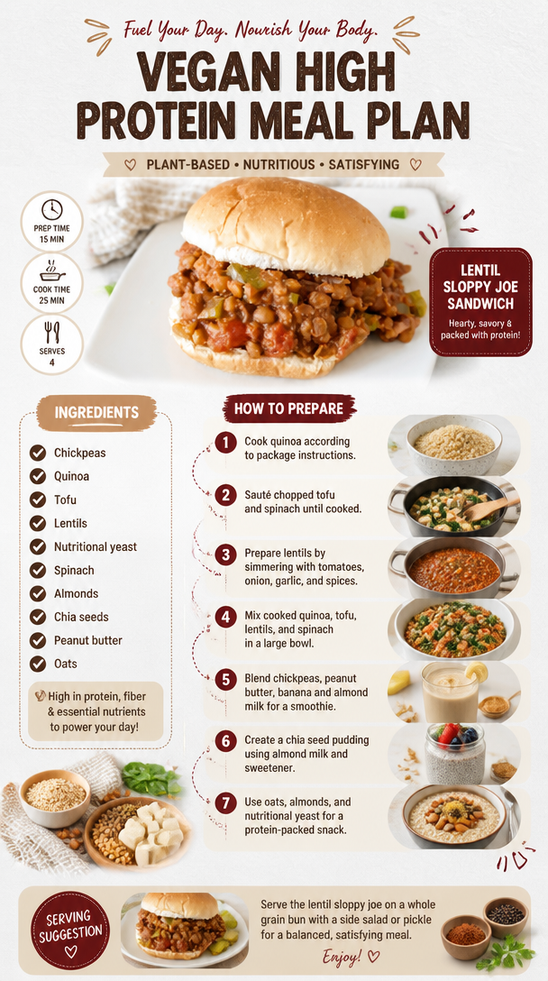 Vegan High Protein Meal Plan