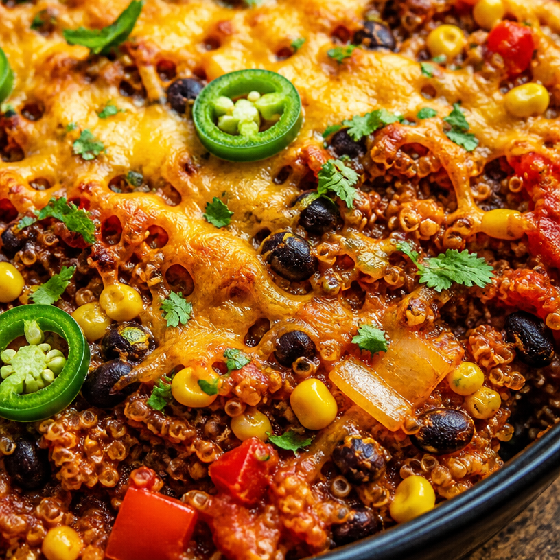 Quinoa and Bean Bake