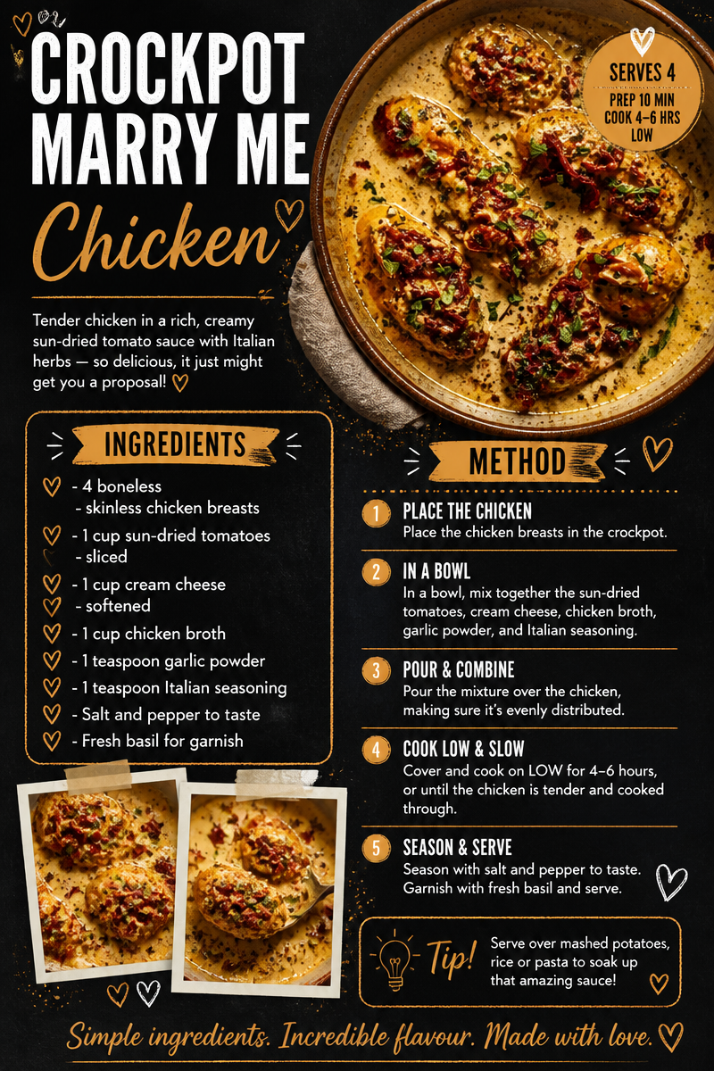 Crockpot Marry Me Chicken