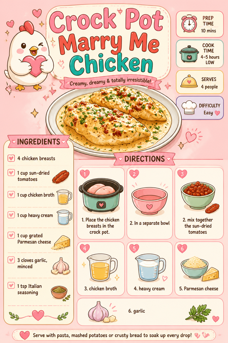 Crock Pot Marry Me Chicken