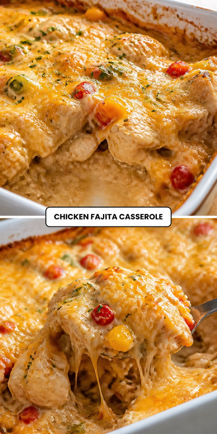 Chicken Fajita Casserole