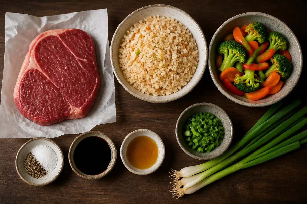Hibachi Steak Bowls