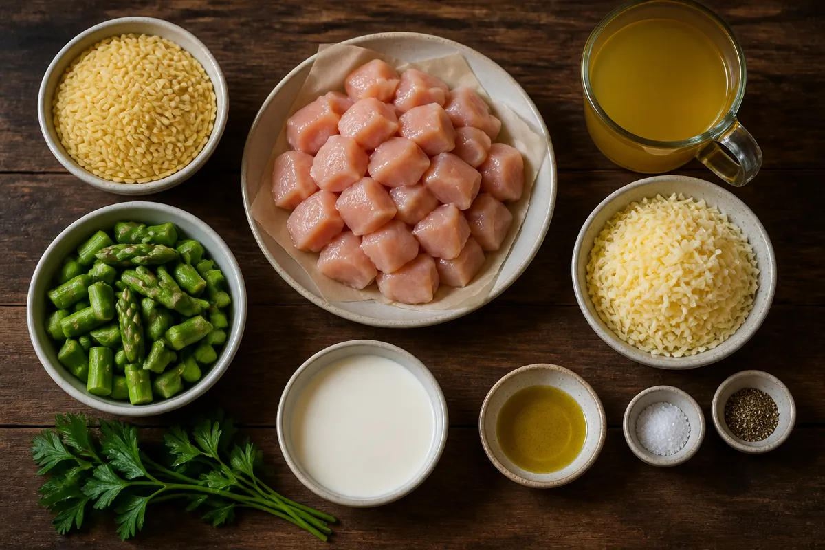 High Protein Chicken Orzo