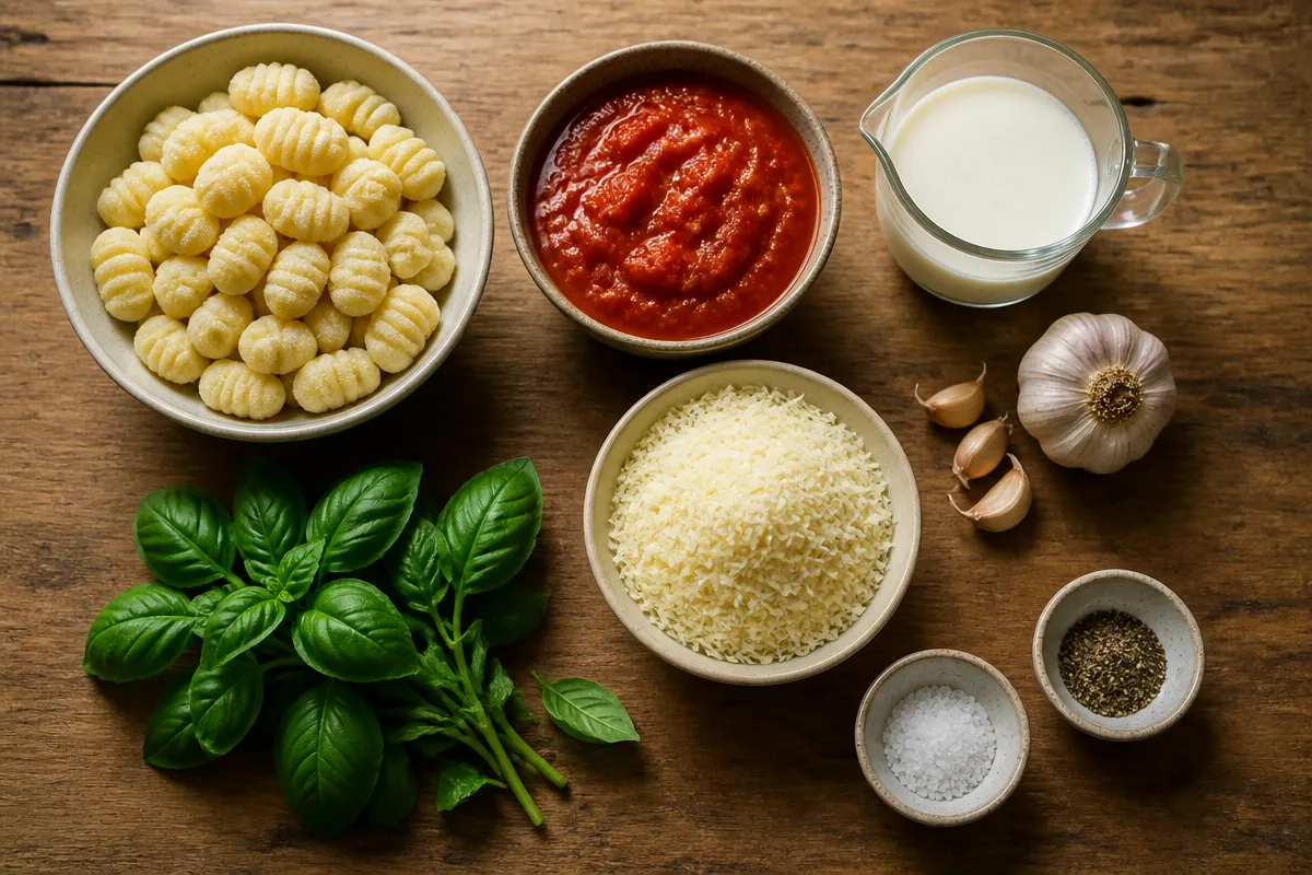 30 Minute Creamy Tomato Gnocchi