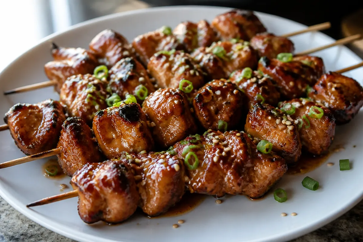 Best Ever Teriyaki Chicken Skewers