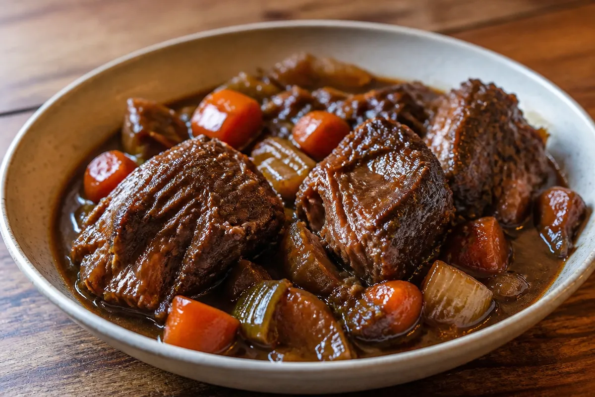 French Style Braised Short Ribs 26 French Style Braised Short Ribs