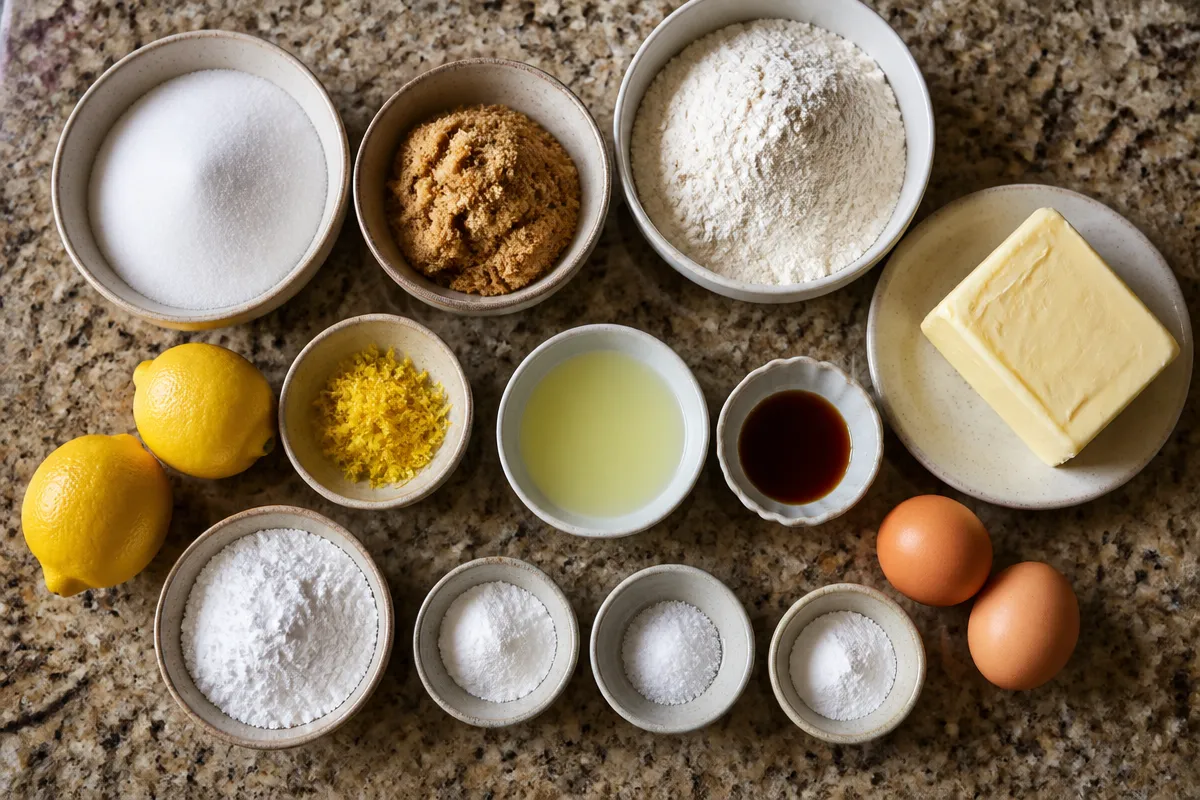 Soft & Chewy Lemon Cookies