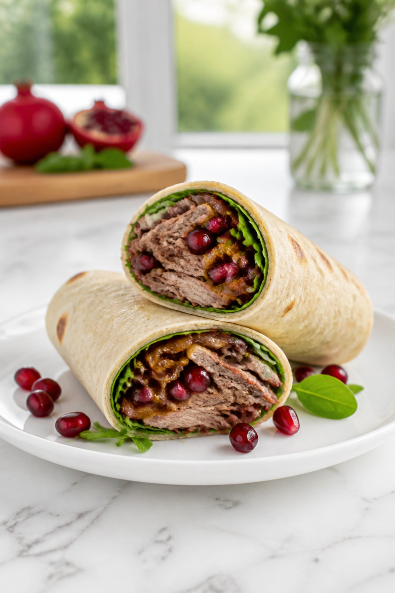 Rosh Hashanah Brisket Sandwich Wrap Rosh Hashanah Brisket Sandwich Wrap