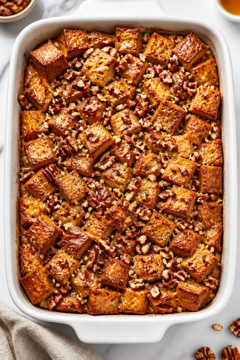 Maple Pecan Fall Breakfast Bake Maple Pecan Fall Breakfast Bake