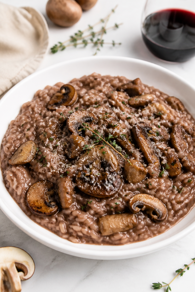 Wild Mushroom Risotto Pinot Noir Pairing