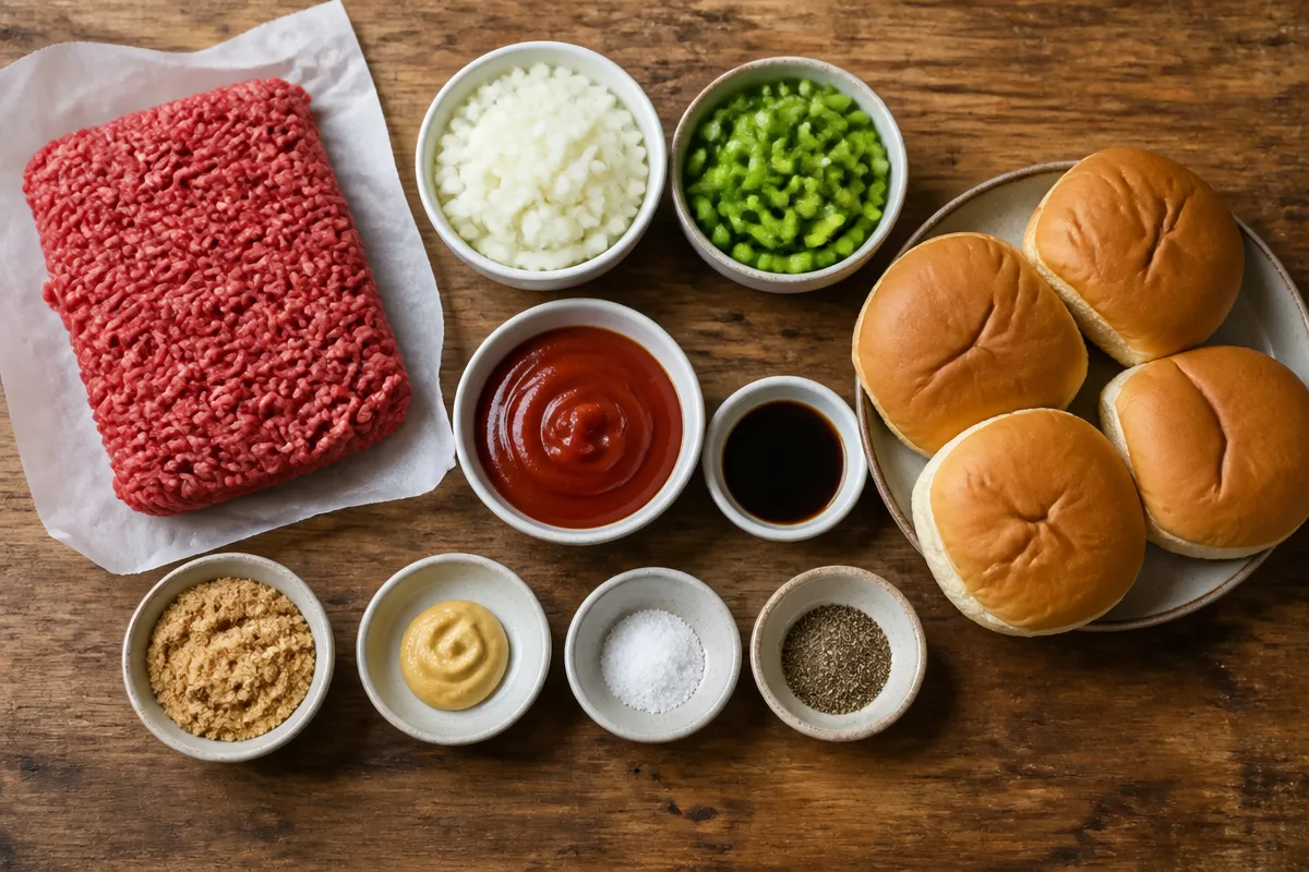 Homemade Sloppy Joes