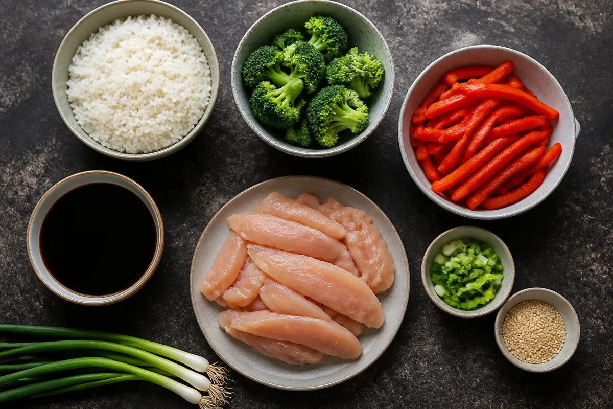 Minute Teriyaki Chicken Rice Bowl