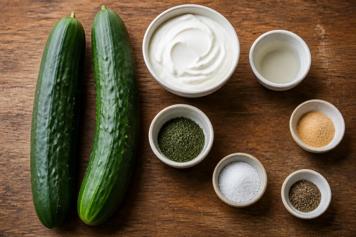 Creamy Cucumber Salad