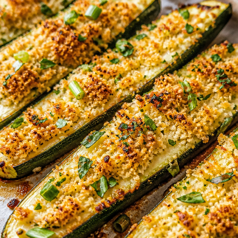 Easy Baked Parmesan Zucchini Bites