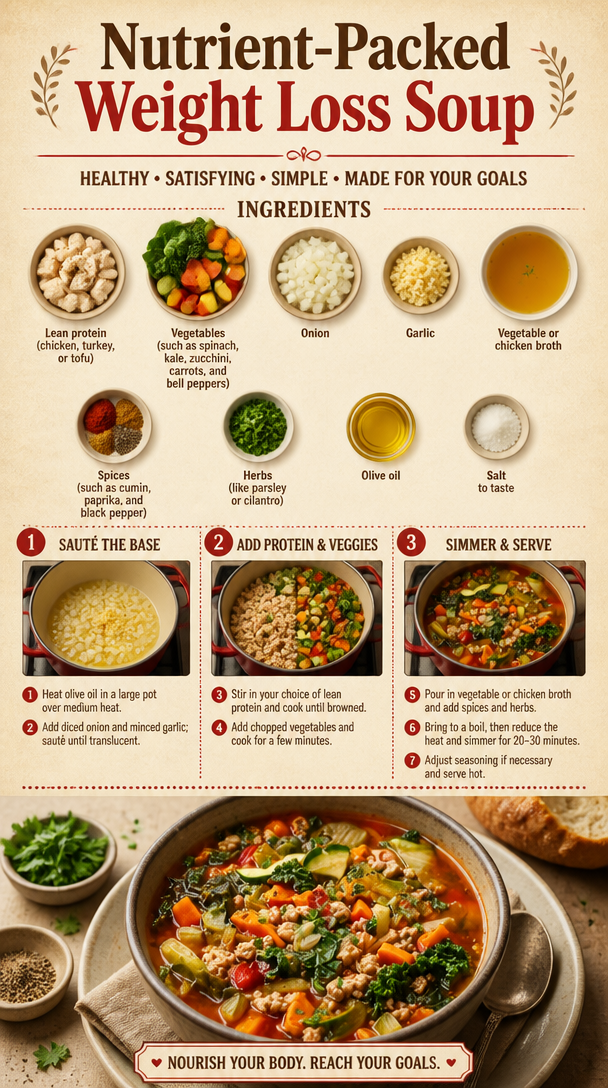 Nutrient-Packed Weight Loss Soup