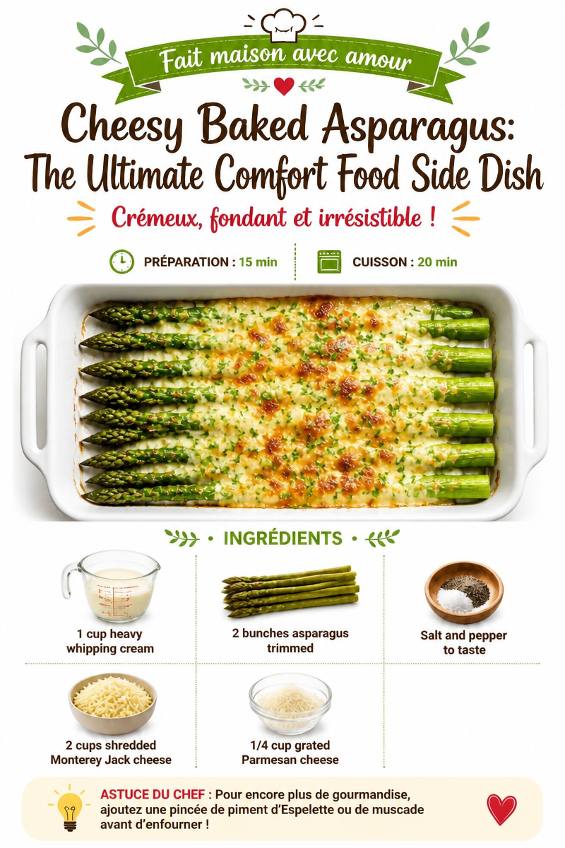 Cheesy Baked Asparagus: The Ultimate Comfort Food Side Dish