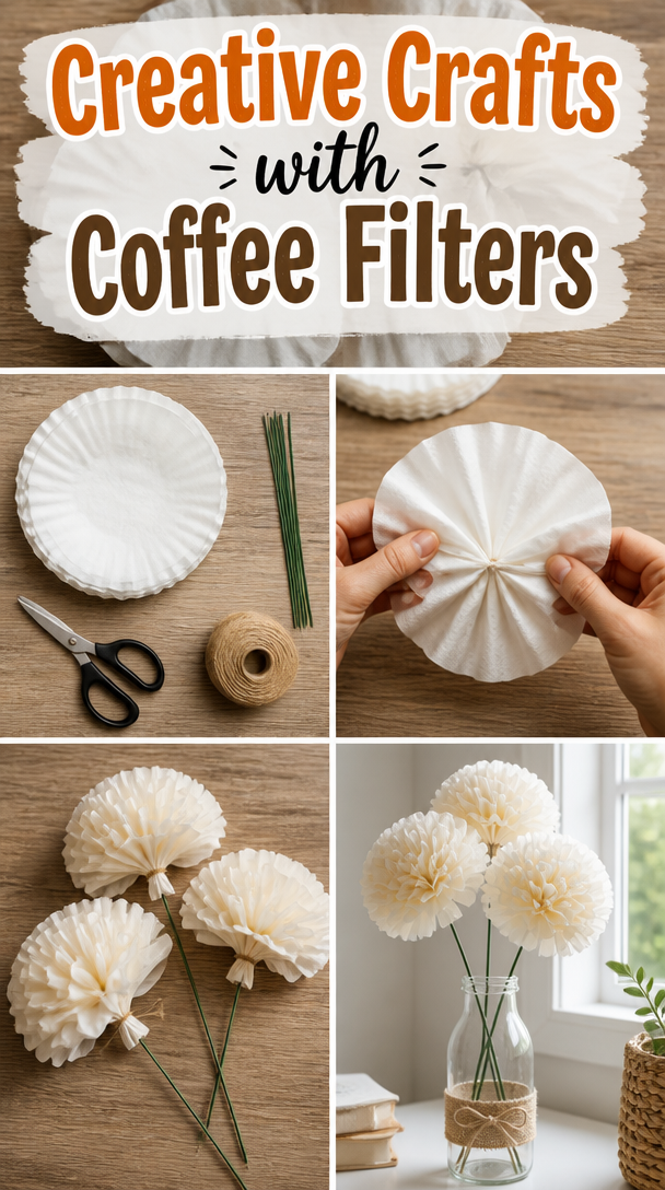 Creative Crafts with Coffee Filters