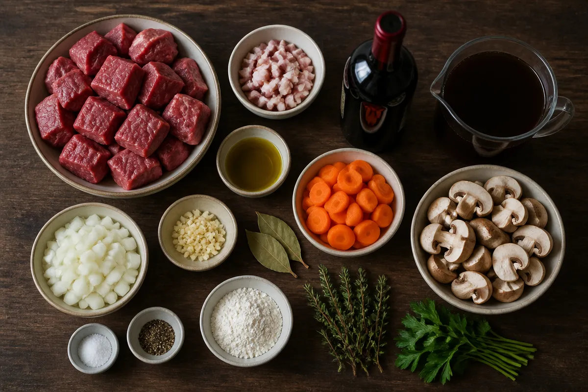Classic Beef Bourguignon