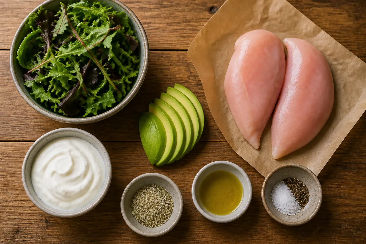 Creamy Healthy Ranch Chicken Salad