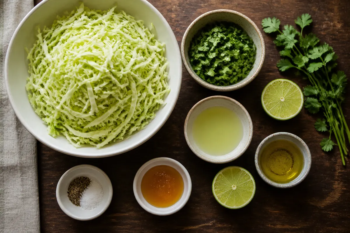 Cilantro Lime Slaw