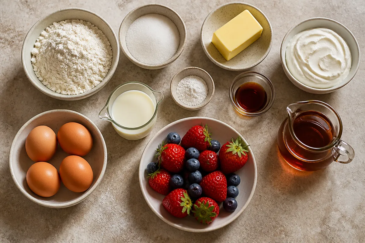 Japanese Souffle Pancakes for Weekend Brunch