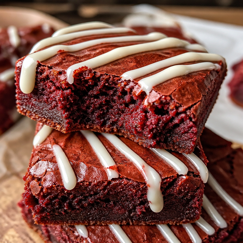 Red Velvet Brownies