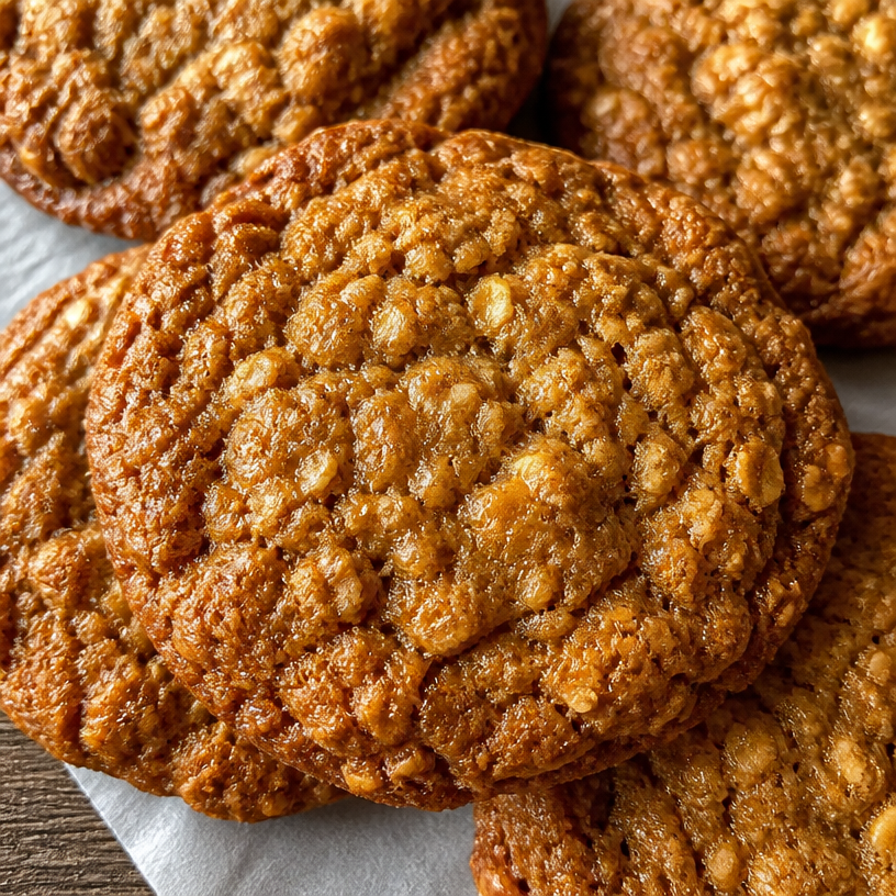 Biscoff Cookie Butter Oatmeal Cookies