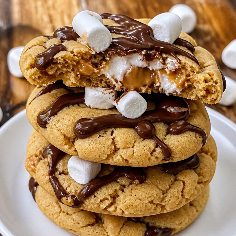 Fluffernutter Cookies