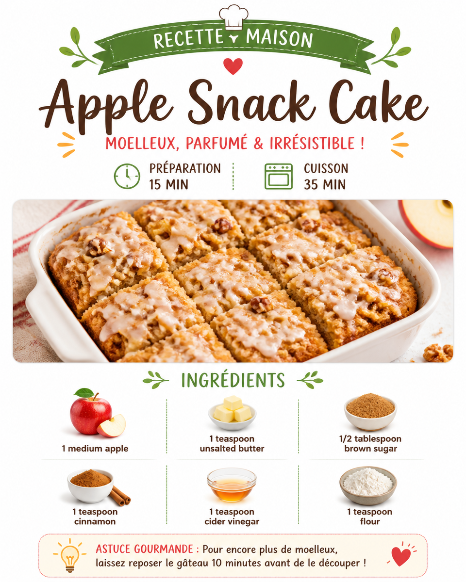 Apple Snack Cake