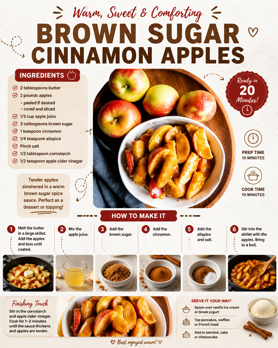 Brown Sugar Cinnamon Apples
