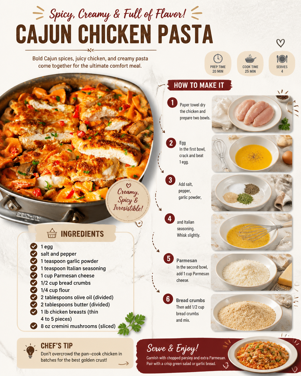 Cajun Chicken Pasta