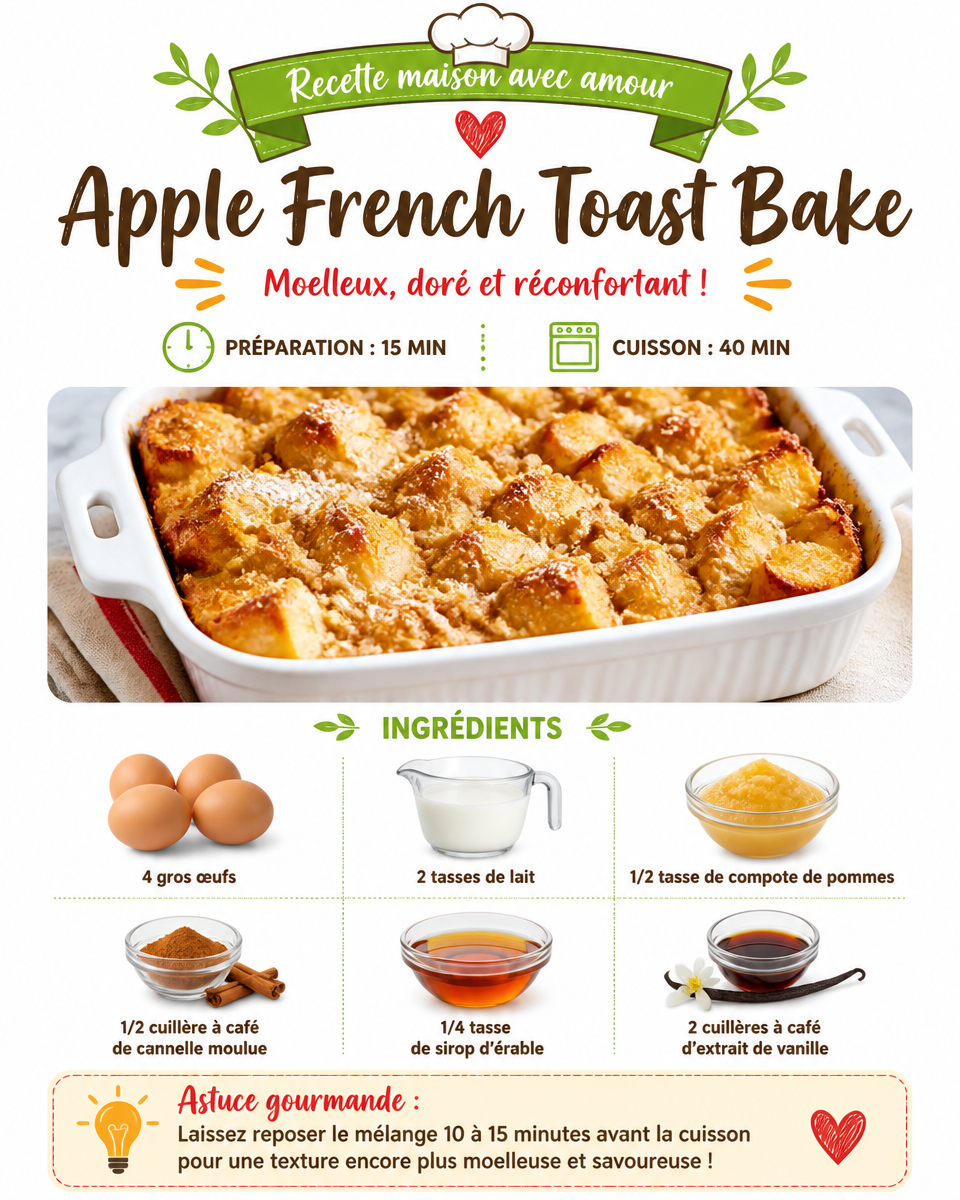Apple French Toast Bake