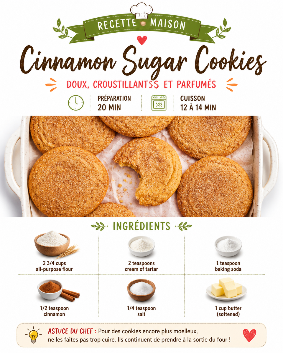 Cinnamon Sugar Cookies
