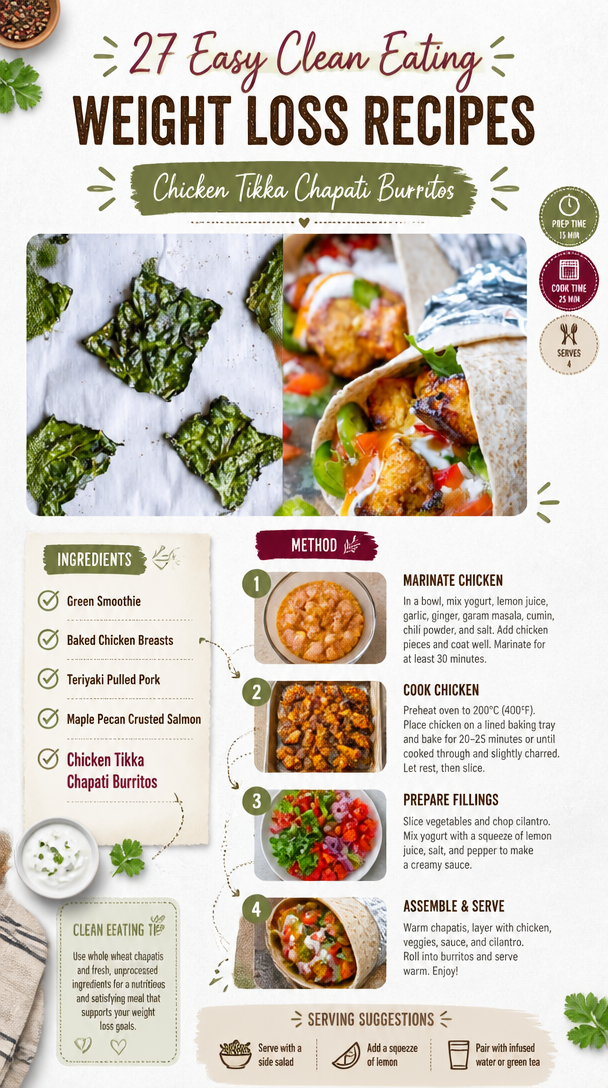 27 Easy Clean Eating Weight Loss Recipes