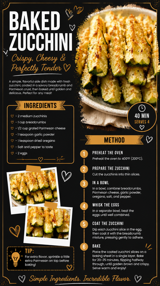 Baked Zucchini