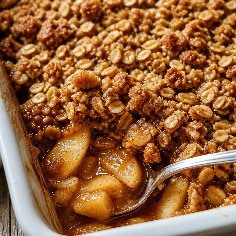 Old Fashioned Easy Apple Crisp Recipe
