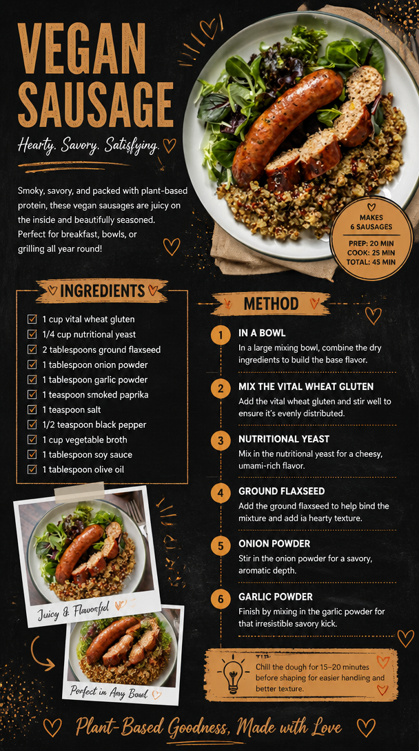 Vegan Sausage