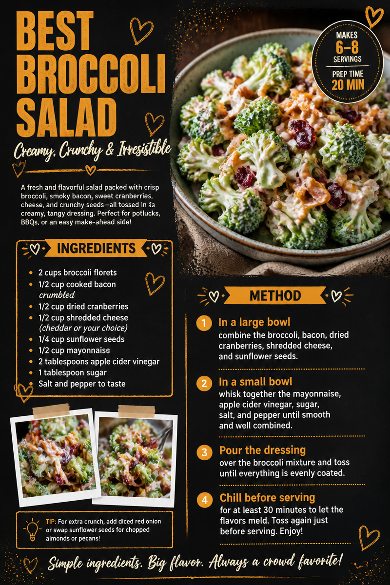 Best Broccoli Salad