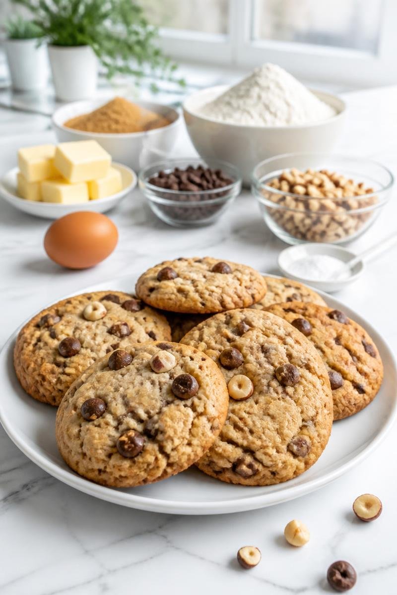 Goûter Maison Cookie Chocolat Noisette