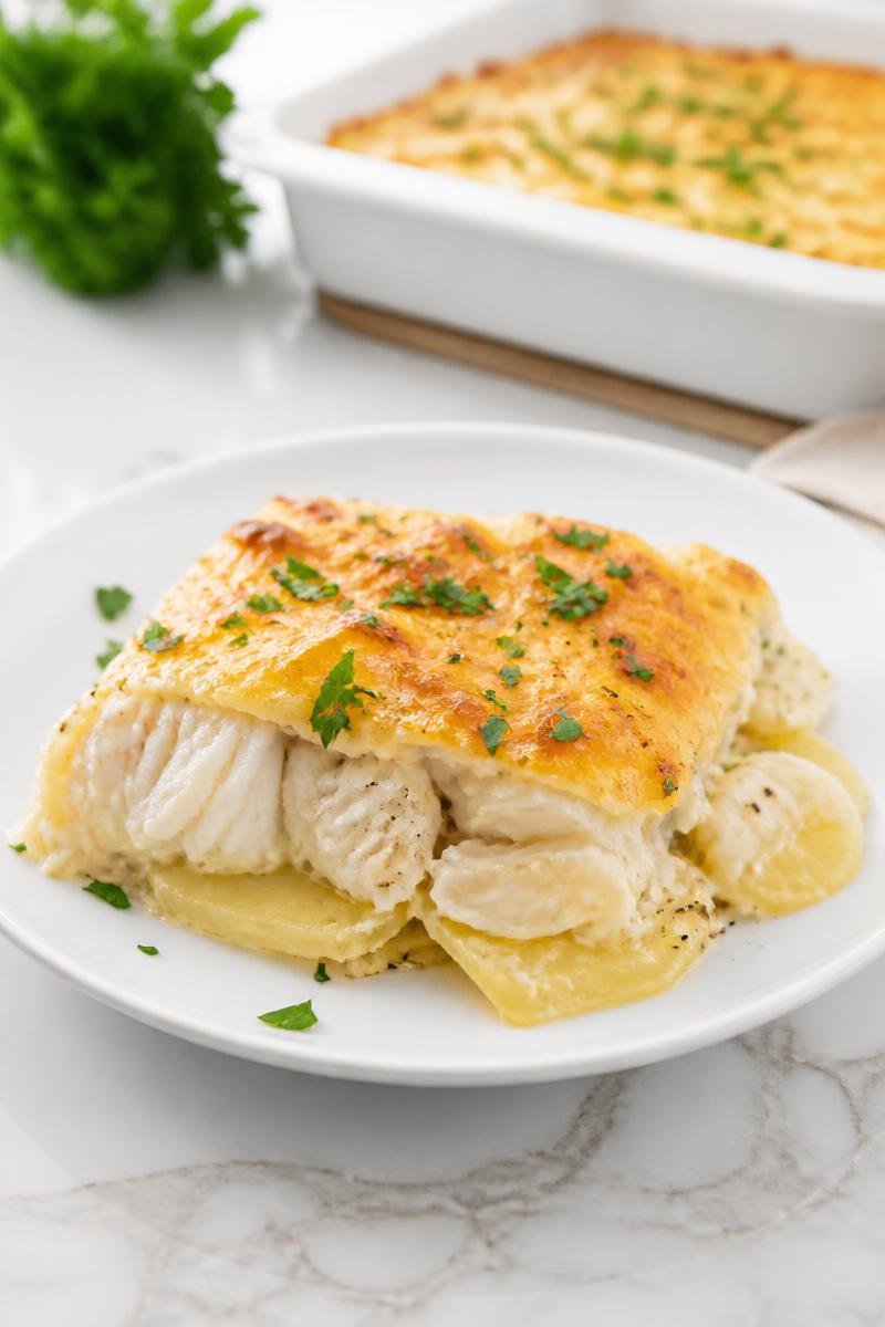 Gratin Poisson Pomme De Terre Crème