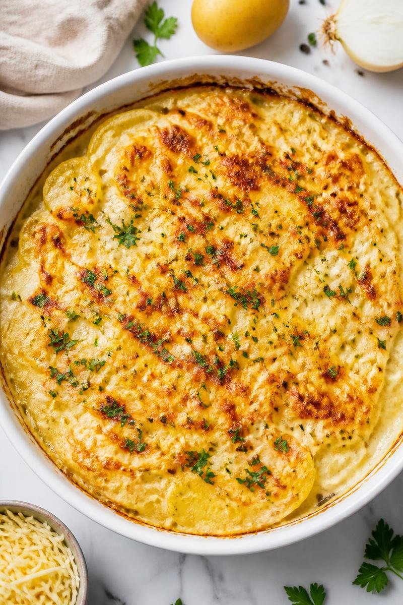 Gratin Poisson Pomme De Terre Crème