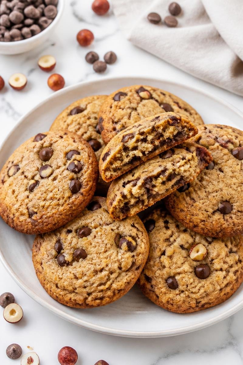 Goûter Maison Cookie Chocolat Noisette