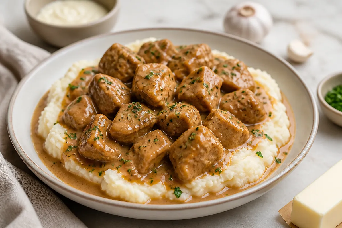 Garlic Butter Pork Bites
