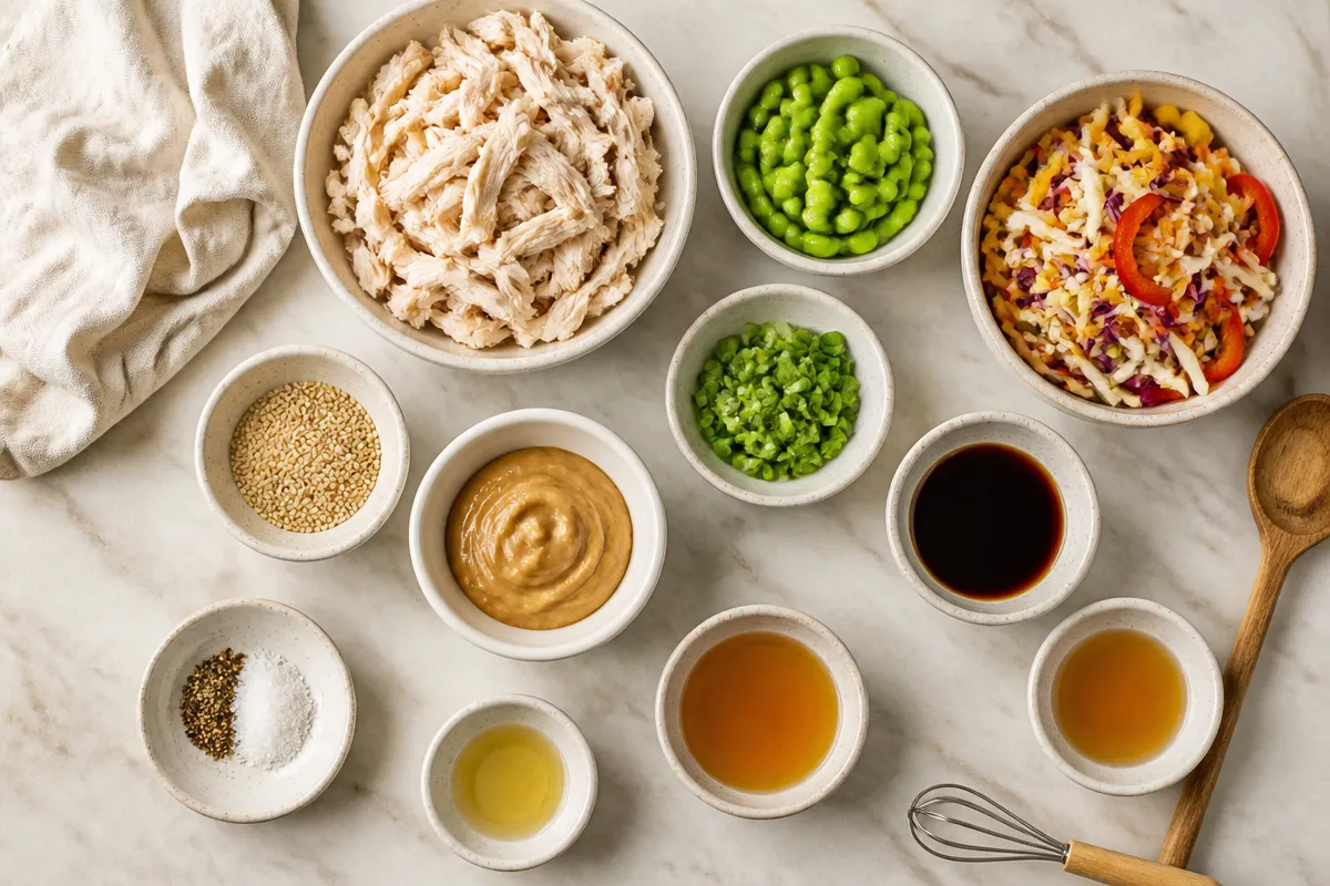 Asian Chicken Crunch Salad for Cozy Weeknights
