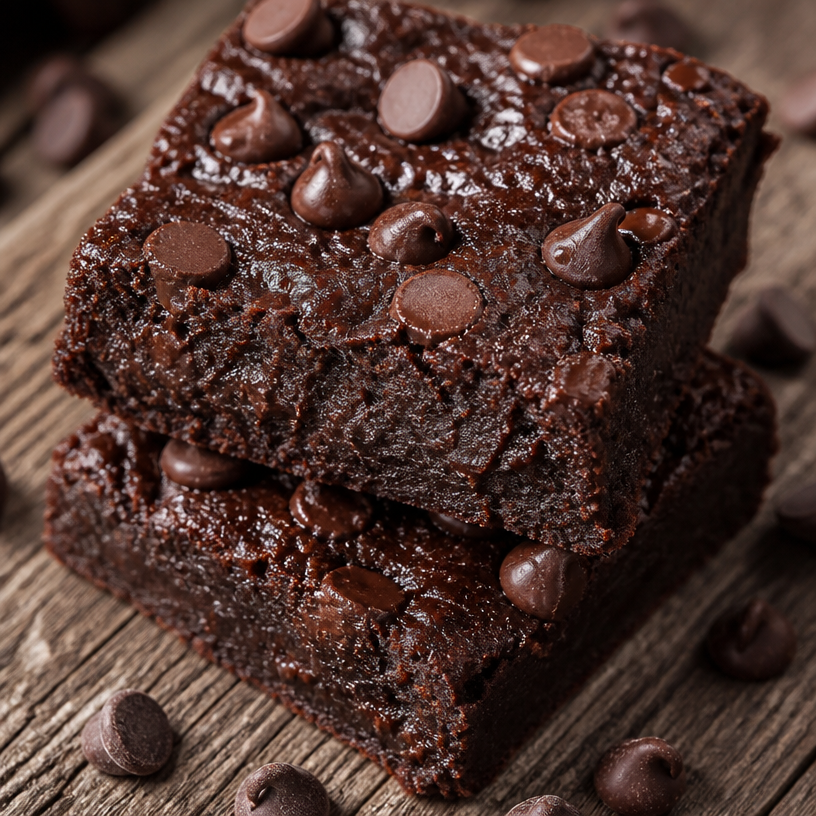 3 Ingredient Banana Brownies
